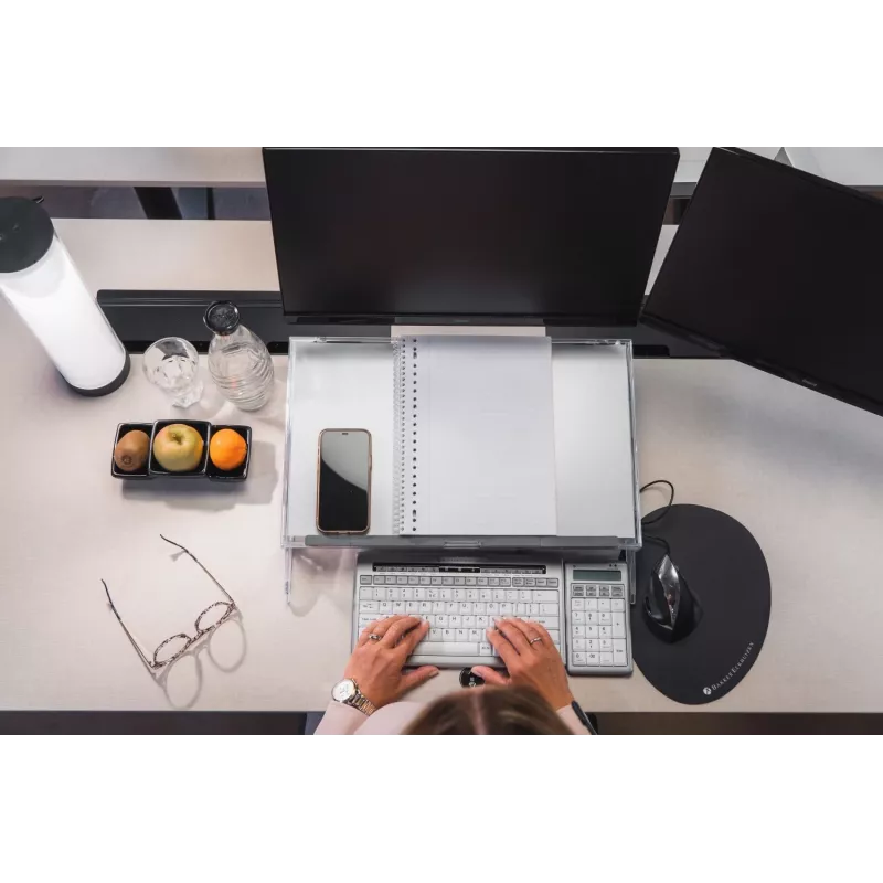 BakkerElkhuizen FlexDesk 640 dokumentu turētājs/rakstīšanas slīpums