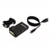 Lenovo USB 3.0 - DVI/VGA USB grafikas adapteris 2048 x 1152 pikseļi Melns