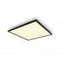 Philips Hue Aurelle Square Panel 600×600 mm viedā griestu gaisma, Bluetooth, 220–240 V, 48 mm dziļums, melna/balta