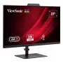 27 collu ViewSonic VG2741V-2K datora monitors, 2560×1440 QHD, 4 ms, IPS/LCD, iebūvēti skaļruņi, VESA, augstuma regulēšana, melns