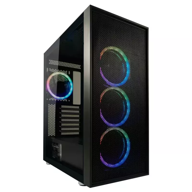 PC Case LC-Power Melns_Wanderer_X Midi Tower Melns