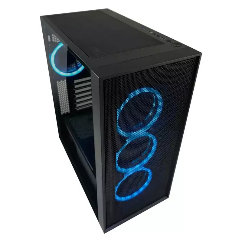 PC Case LC-Power Melns_Wanderer_X Midi Tower Melns