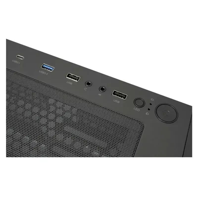 PC Case LC-Power Melns_Wanderer_X Midi Tower Melns
