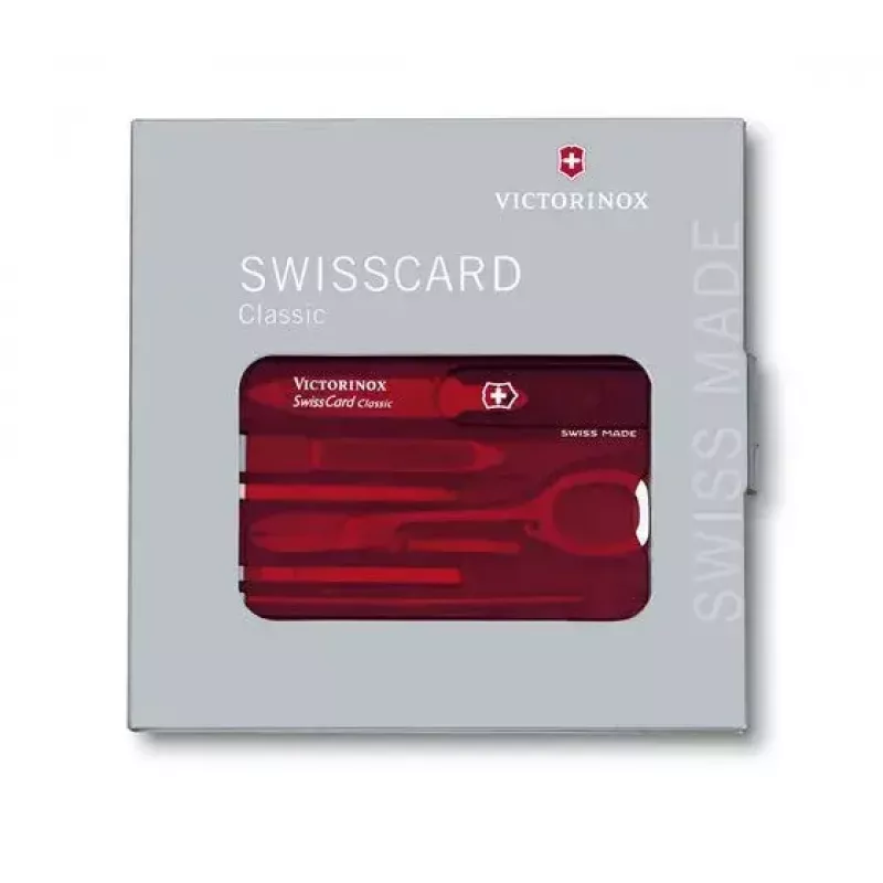 SwissCard Classic Victorinox Red