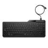 HP 400 Backlit vadu tastatūra pilna izmēra USB melna