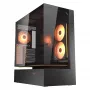 COUGAR Midi Tower korpuss, CFV235, ARGB, stikls, melns