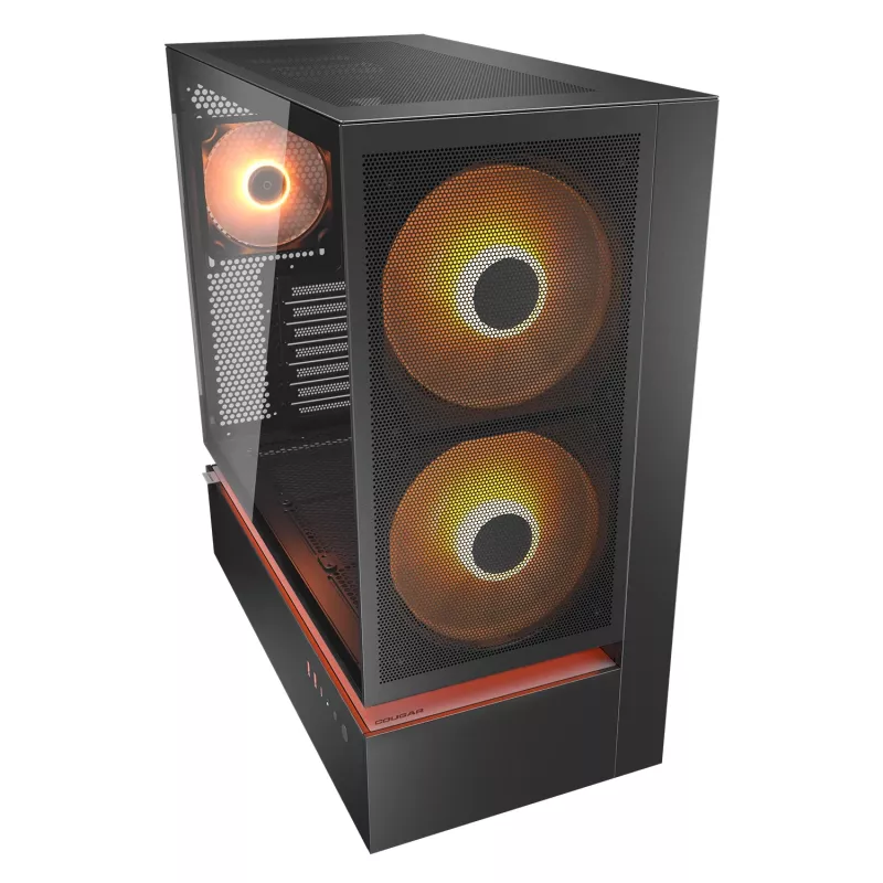 COUGAR Midi Tower korpuss, CFV235, ARGB, Mesh, Melns