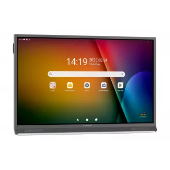 Digitālās izkārtnes plakanā paneļa Viewsonic IFP6552-2F 65 collu LCD 4K Ultra HD