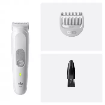 Braun Series 3 ķermeņa kopšanas ierīce/skūšanās ierīce, gaiši pelēka