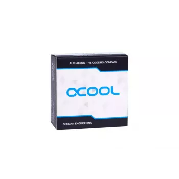 Radiatora stiprinājums Alphacool ES D-Plug melns misiņš 2 cm 54 g