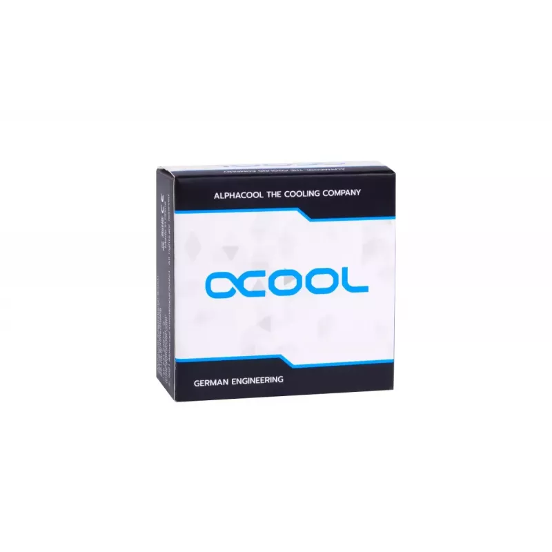 Radiatora stiprinājums Alphacool ES D-Plug melns misiņš 2 cm 54 g