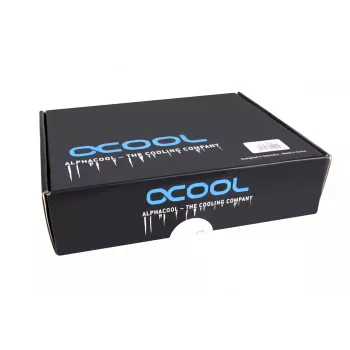 Ūdens bloks Alphacool 12993 Acetal Copper Nickel Melns 52mm 56mm 22.5mm