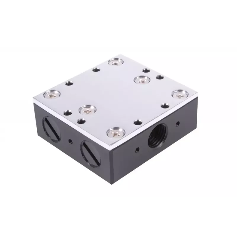 Ūdens bloks Alphacool 12993 Acetal Copper Nickel Melns 52mm 56mm 22.5mm