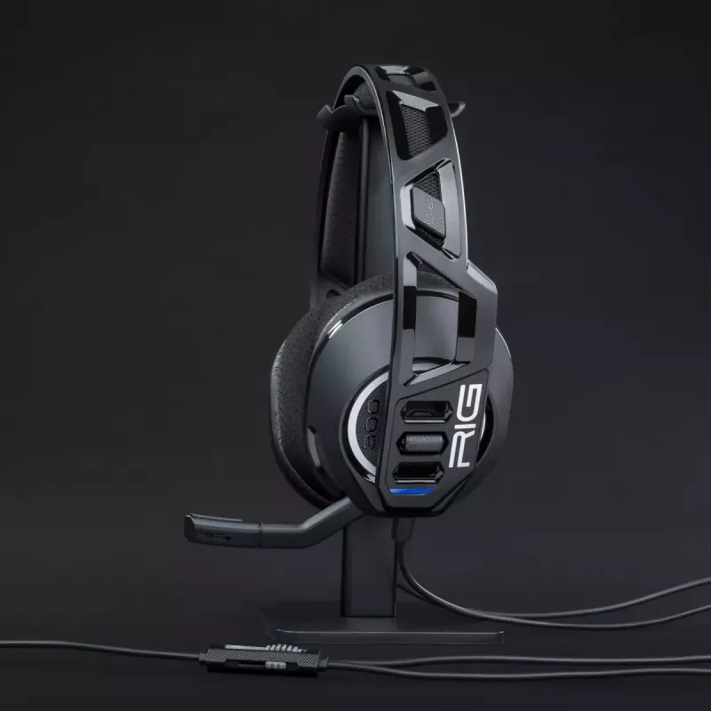Nacon RIG 300 PRO HS spēļu austiņas, melnas