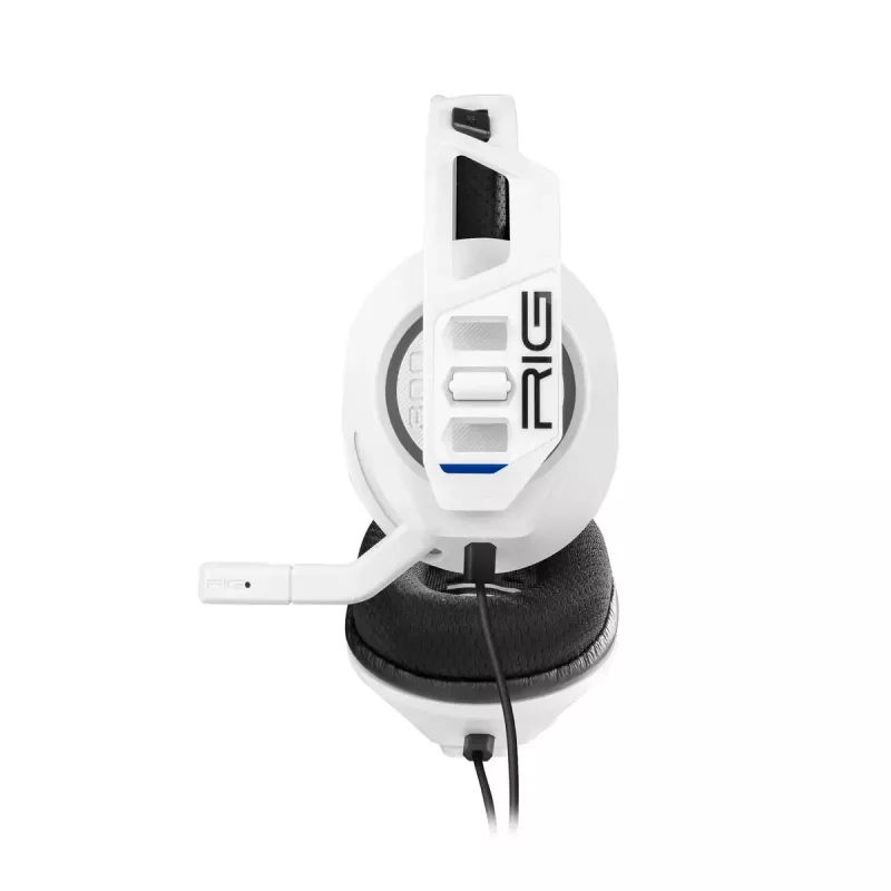 Austiņas nacon RIG 300 PRO HS — vadu uz galvas stiprināms spēļu austiņu komplekts, apkārtauss, 20–20000 Hz, 1,2 m kabelis, balta