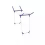 Stāvošais drēbju žāvētājs Leifheit Pegasus 120 Solid Compact, salokāms metāls/plastmasa, 12 m žāvēšanas laukums, 920×440×1490 mm