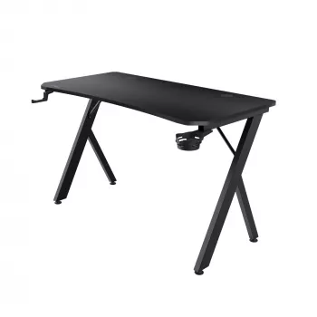 Galds Trust GXT 700 Omnius Melns Taisnstūrveida Metāla rāmis 1200x600x740mm