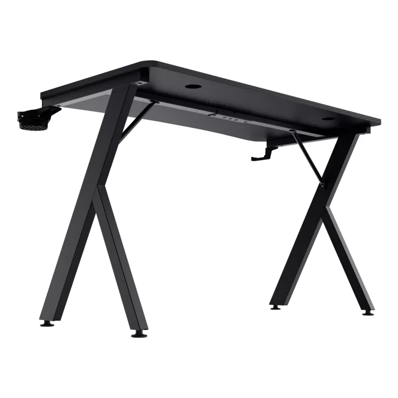 Galds Trust GXT 700 Omnius Melns Taisnstūrveida Metāla rāmis 1200x600x740mm