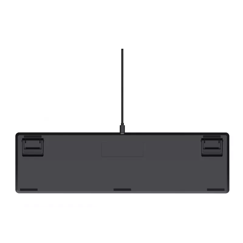 Mehāniskā spēļu tastatūra TRUST GXT 866 TORIX USB pilnizmēra 104 taustiņi QWERTY melna RGB