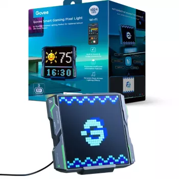 Galda un piekaramā spēļu pikseļu gaisma Govee H8630 ar 1024 LED, 2,4 GHz Wi‑Fi