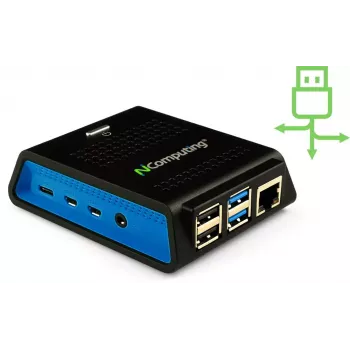 Computer NComputing RX420 RDP Intel Celeron 4GB RAM 32GB SSD Integrated Graphics Windows 10