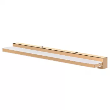 LED sienas lampa ActiveJet AJE-MERO GOLD, virsmas montāža, taisnstūrveida, 4000 K, 850 lm, nenomaināms gaismas avots