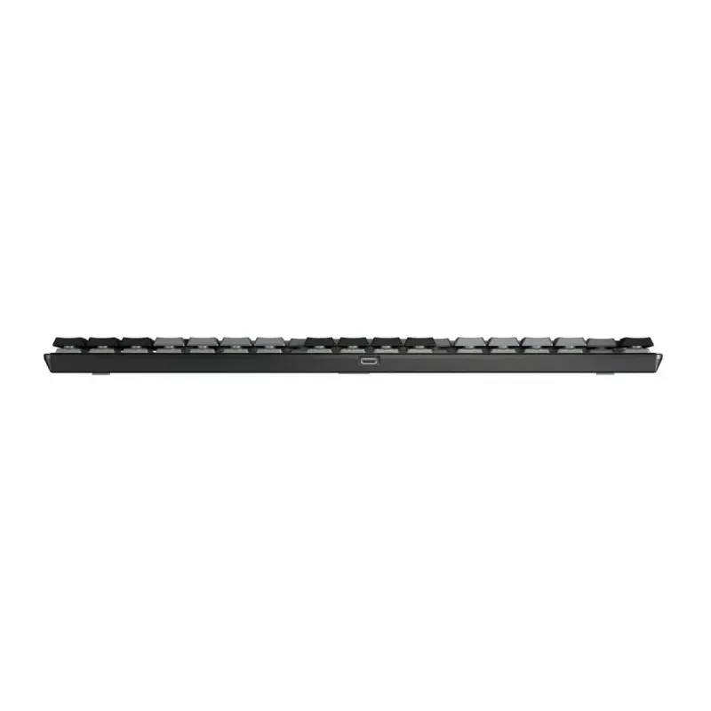 Cherry KC 500 MX LP TKL tastatūra, Tenkeyless, USB, QWERTZ, vācu, 88 taustiņi, pelēka/melna