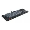 Cherry KC 500 MX LP TKL tastatūra, Tenkeyless, USB, QWERTZ, vācu, 88 taustiņi, pelēka/melna
