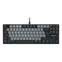Cherry KC 500 MX LP TKL tastatūra, Tenkeyless, USB, QWERTZ, vācu, 88 taustiņi, pelēka/melna