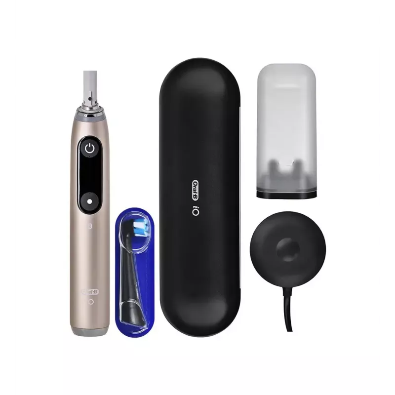 Oral-B iO Series 10 17398125 elektriskā zobu birste Pieaugušajiem Oscillating zobu birste Melna