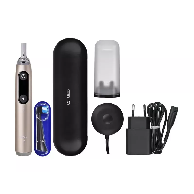 Oral-B iO Series 10 17398125 elektriskā zobu birste Pieaugušajiem Oscillating zobu birste Melna