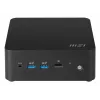 MSI Cubi NUC AI 1UMG-022AT Intel Core Ultra 7 155H 16 GB DDR5-SDRAM 1 TB SSD Windows 11 Pro Mini PC Melns