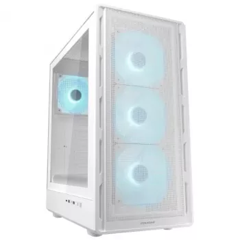 COUGAR Midi Tower Case Airface Pure PRO, ARGB, balta