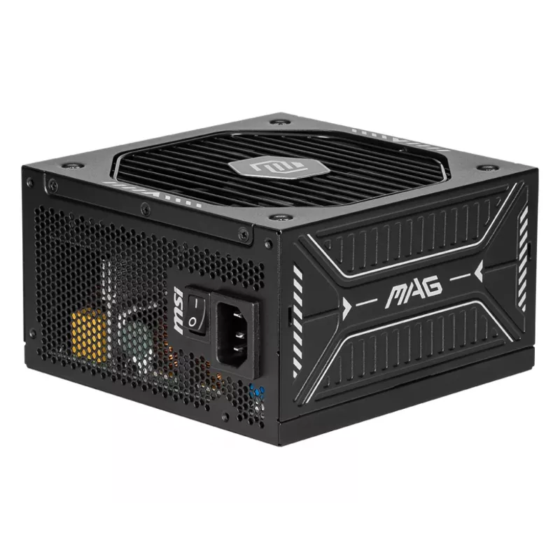 Barošanas bloks MSI MAG A750GLS PCIE5 750W 24-pin ATX pilnībā modulārs 80 PLUS Gold melns
