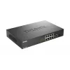 D-Link DGS-1010MP/E tīkla slēdzis Nepārvaldāms L2 Gigabit Ethernet (10/100/1000) Power over Ethernet (PoE) 1U Melns