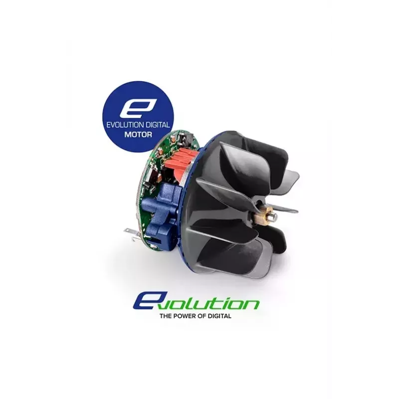 Matu žāvētājs VALERA EP2020 eQ RC D 1600 W maiņstrāvas motors, 6 siltuma līmeņi, 0,485 kg, melns/balts