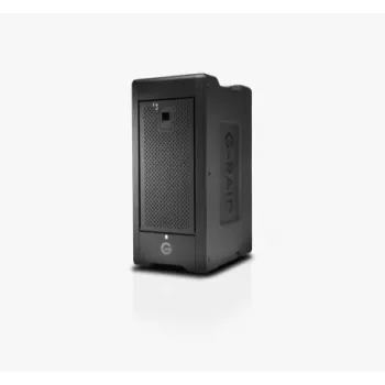 Ārējais RAID krātuves SANDISK G-RAID Shuttle 8 Melns — pārnēsājams vairāku nodalījumu RAID korpuss