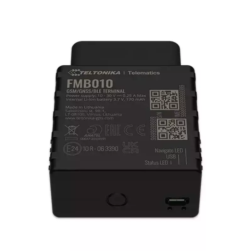 Auto izsekotājs Teltonika FMB010 Melns