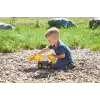 Lena EcoActives Zemes pārvietotājs, Traktors, 2 gadi, Plastmasa, Koks, Melna, Pelēka, Dzeltena