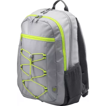Mugursoma HP 39.62 cm (15.6 collas) Active Backpack pelēka/neona dzeltena