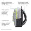 Mugursoma HP 39.62 cm (15.6 collas) Active Backpack pelēka/neona dzeltena