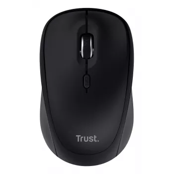 Trust Yvi+ pele universāla, piemērota abām rokām, RF bezvadu + Bluetooth, optiska, 1600 DPI