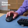 Trust Yvi+ pele universāla, piemērota abām rokām, RF bezvadu + Bluetooth, optiska, 1600 DPI