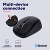 Trust Yvi+ pele universāla, piemērota abām rokām, RF bezvadu + Bluetooth, optiska, 1600 DPI