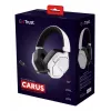 Trust GXT492W Carus austiņas ar vadu, galvas lentes tipa, spēlēm, baltas
