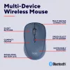 Trust Yvi+ pele Universāla Piemērota abām rokām RF Bezvadu + Bluetooth Optiskā 1600 DPI