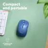 Trust Yvi+ pele Universāla Piemērota abām rokām RF Bezvadu + Bluetooth Optiskā 1600 DPI
