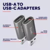 Trust Calyx USB Type-C USB Type-A pelēks savienotājs 1 USB Type-C savienotājs 2 USB Type-A