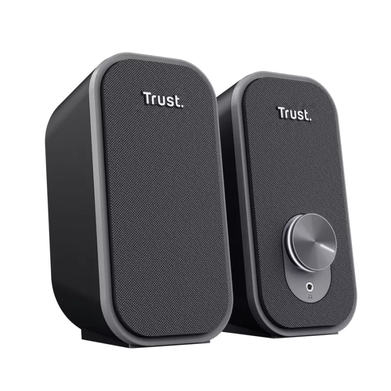 Skaļrunis Trust 25670 melns, vadu, 6 W, 2.0 kanāli