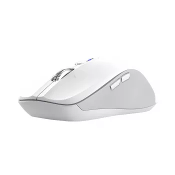 Bezvadu piemērota abām rokām pele TRUST 25674 — Bluetooth, 3200 DPI, 9 pogas, balta